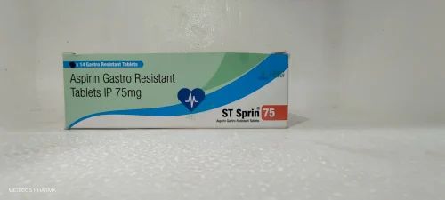 75mg ST Sprin Aspirin Tablets
