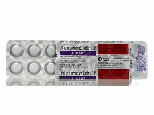 300Mg Licab Lithium Carbonate Tablet