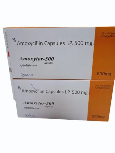 500mg Amoxytor Amoxycillin Capsules