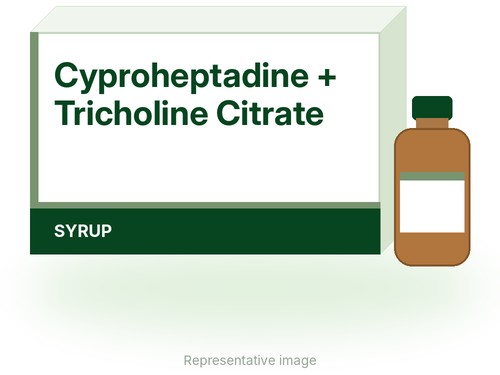Cyproheptadine Tricholine Citrate Syrup