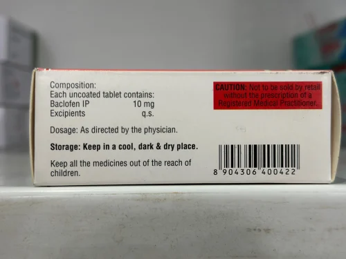 10Mg Baclosign Baclofen Tablet