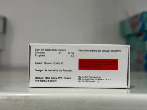 20Mg Sleepirest Zopiclone Tablet