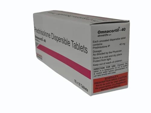 40mg Omnacortil Prednisolone Dispersible Tablets