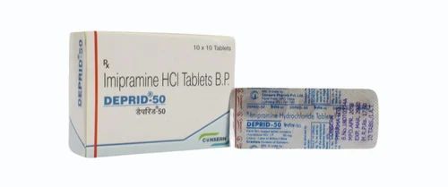 50 Mg Deprid Imipramine Hydrochloride Tablets