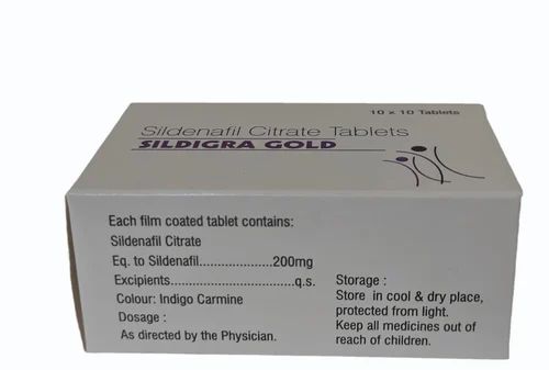 Sildigra Gold Sildenafil Citrate Tablet